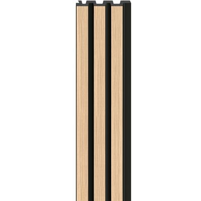 Panel lamelowy Linerio M-Line 2650 x 122 x 12 mm natural black VOX