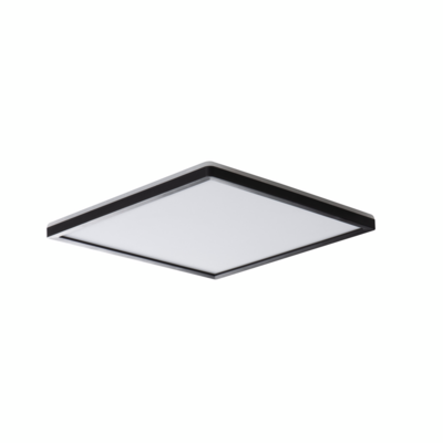 Plafon kwadratowy LED KingBerry 17,5 W czarny