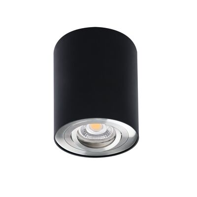 Oprawa sufitowa punktowa BORD DLP-50-SR/B czarno-srebrny