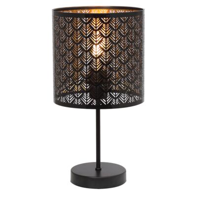 Lampa stołowa Tuluza 32 cm 1 płomienna 1xE14 40W czarny