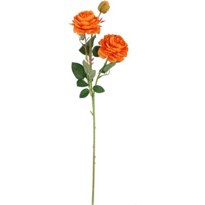 Gałązka 2 róży + pąk 60 cm herbaciany