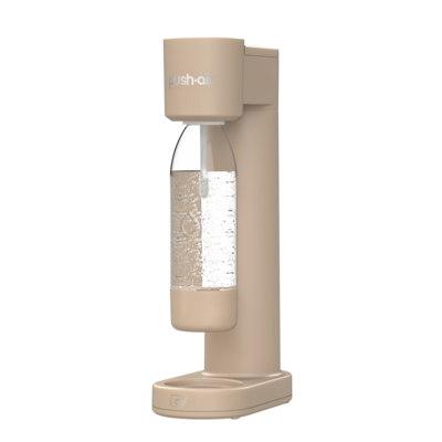 Saturator PushAir cappuccino z nabojem CO2 + butelka 0,7 l DAFI