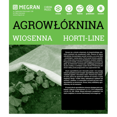 Agrowłóknina wiosenna HORTI-LINE 2,1 m x 10 mb