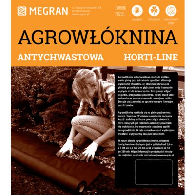 Agrowłóknina antychwastowa HORTI-LINE brązowa 3,20 m x 250 mb