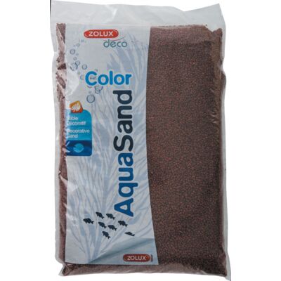 Podłoże akwariowe Aquasand Color brąz kakaowy 5 kg ZOLUX