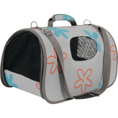 Torba transportowa FLOWER mała szara ZOLUX