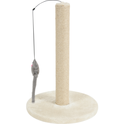 Drapak sizal słupek z zabawką 63 cm beżowy ZOLUX