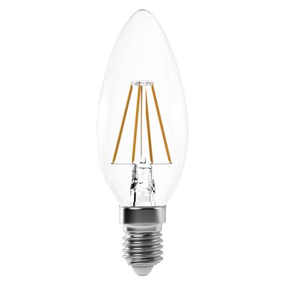 Żarówka LED Filament candle 4W E14 neutralna biel