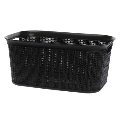 Kosz na pranie 27 l WILLOW czarny