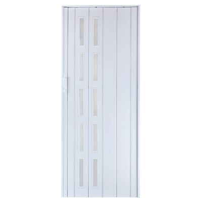 Drzwi harmonijkowe st5 80 x 201 cm biały