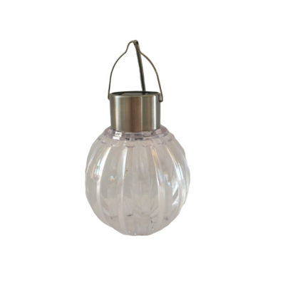 Lampa solarna wisząca na sprężynie 13 cm