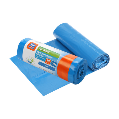Worki do segregacji odpadów papier 120 l 10 sztuk Eco Bags