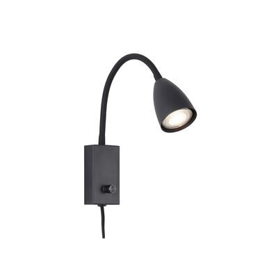 Kinkiet Mika GU10 1x25 W IP20 czarny