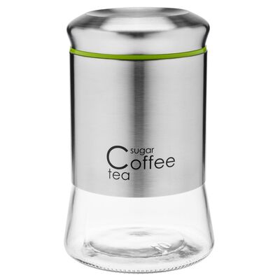 Pojemnik szklany 1000 ml GRENO stal