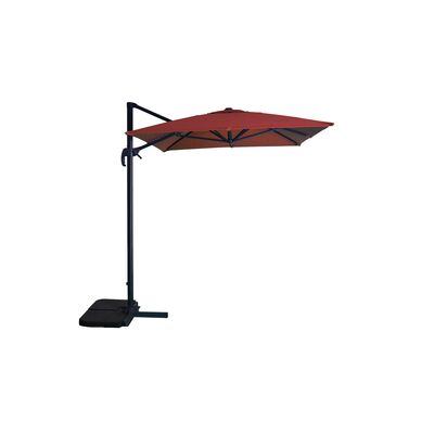 Parasol boczny 200 x 300 cm koral