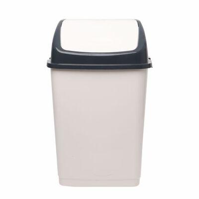 Kosz CLIP 31l/35l krem-antracyt