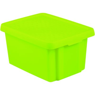 Pojemnik z przykrywką Essentials zielony 45 l