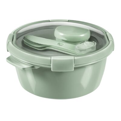 Pojemnik na żywność okrągły LUNCH KIT Smart To Go 1,6 l zielony