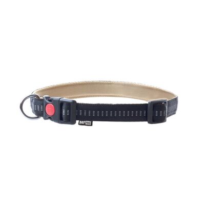 Obroża Soft Style czarna M 1,5 cm