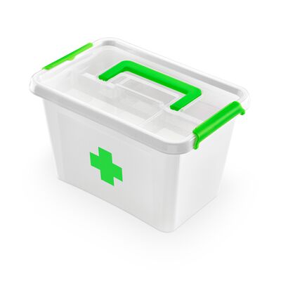 Apteczka Antibacterial insert 29 x 18 x 18 cm 6,5 l