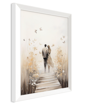 Obraz Paris Pic 50 x 70 cm PP019 Lovers on jetty